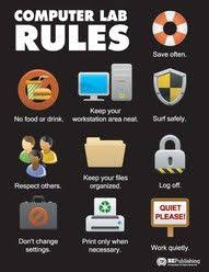 Computer Lab Computer Lab Rules School Computer Lab Computer Lab