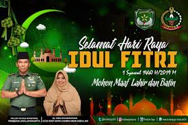 Mohon maaf lahir dan batin terucap setulus hati untukmu. Keluarga Besar Kodam Jaya Mengucapkan Selamat Hari Raya Idul Fitri 1 Syawal 1440 H Mohon Maaf Lahir Dan Batin Kodam Jaya Jayakarta
