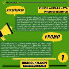 2 kata kata promosi fashion. 9 Kata Kata Promosi Yang Bisa Dongkrak Penjualan Kata Kata Motivasi Bisnis Marketing