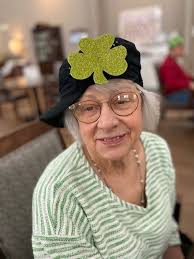 How lucky the residents of The Bungalows at Jonesboro were today to have a  real-life leprechaun visit our St. Patrick's Day Party!🍀 No blarney, just  fact!😉 He brought lots of smiles, fun