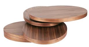 Emoor wood folding oval coffee table (walnut veneer) 35x17x14in. 20 Top Wooden Oval Coffee Tables Home Stratosphere