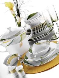 Kutahya Iris 87 Parca Yuvarlak Yemek Takimi 4558 Yemek Takimi Yemek Salatalar