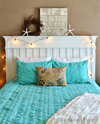 Whether you want to take your outdoor party to the beach or bring the beach to your indoor party, our beach party theme makes your summer celebration beachy keen. Awesome Above The Bed Beach Themed Decor Ideas Bedroom Themes Beachy Room Beach Themed Bedroom