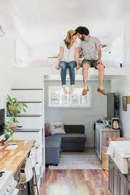 Dwell.com this gourmet kitchen sits inside a tiny new zealand home, making use of a reflective island and translucent cabinets to keep things. An Inside Look At This Photographer S Impeccably Designed Tiny House Best Tiny House Tiny House Interior Tiny House Design
