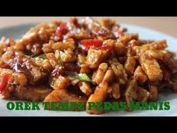 Cara membuat orek tempe 1. Resep Orek Tempe Enak