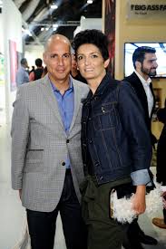 David And Azadeh Shladovsky At The Westedge Opening Night Party 2013 Suit Jacket Single Breasted Suit Jacket Jackets