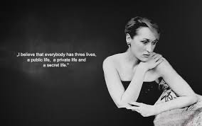  Generally Meryl Streep Annoys Me However I Love This Quote And I Can Really Relate To It I Believe Ev Meryl Streep Quotes Meryl Streep Celebration Quotes