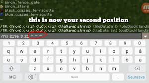 Btw all these commands should all work on the different console we have more videos for commands like this just click these links here if you wanna learn som. Minecraft Pocket Edition How To Use Fill Command Youtube