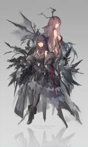 See more ideas about anime, anime girl, dark anime girl. Hd Wallpaper Anime Girls Dark Hair Fantasy Girl Sideboob Wallpaper Flare