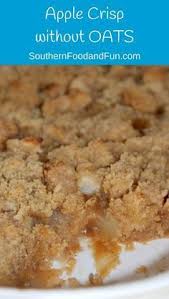 Apple Crisp Without Oats With A Streusel Topping That S Easy And Quick To Prepare And Full Of Flavors From B Apple Crumble Recipe Apple Crisp Apple Crisp Easy