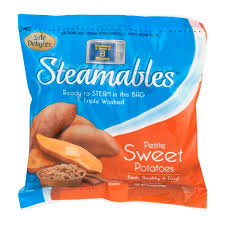 Prepping a sweet potato for the microwave is easy. Save On Simply Spuds Steamables Sweet Potatoes Petite Microwavable Order Online Delivery Stop Shop