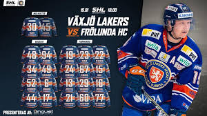 Vaxjo lakers hosts ik oskarshamn in a shl game, certain to entertain all ice hockey fans. Vaxjo Lakers Vaxjo Lakers Line Up I Kvallens Match Mot Facebook