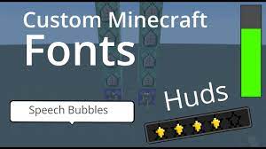 Give feedback as well on what i could do change or add to this. Custom Fonts In Minecraft Everything You Need To Know Youtube