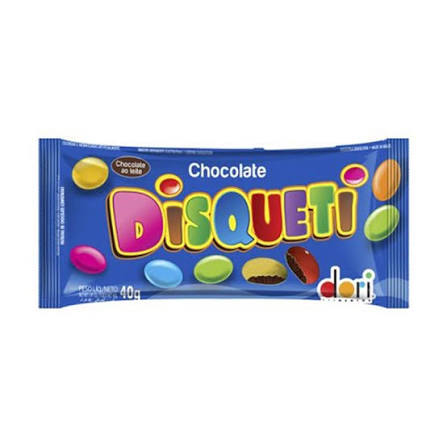 DISQUETI CONF CHOC 40G