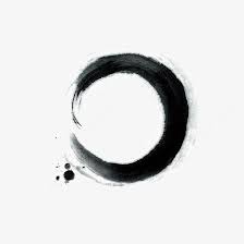 中国风水墨圆框高清素材中国风水墨圆框墨水框泼墨黑墨 digit symbols letters