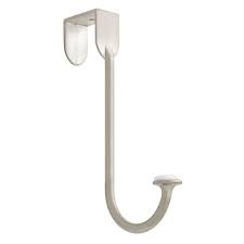 Liberty 7 In Satin Nickel With White Ceramic Insert Over The Door Single Hook Bbf430z Sn U The Home Depot Home skip to content search ironmongery.