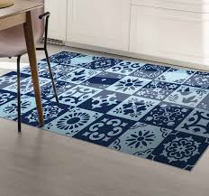 Check spelling or type a new query. Blue Shade Mosaic Kitchen Kitchen Floor Tiles Tenstickers