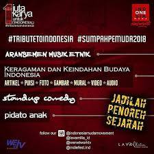 Regrann From Indonesiamudamovement Kita Semua Bisa Berkarya Berkarya Dengan Identitas Kita Sendiri Kita Adalah Indonesi Instagram Instagram Photo Photo