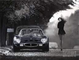 1 of 82 go to page. Miss Ferrari 250 Gto Painting By Artem Oleynik