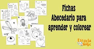 Fichas De Abecedario Para Aprender Y Colorear Apps y juegos educativos para ninos y ninas. fichas de abecedario para aprender y