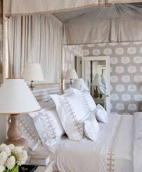 In this bedroom design, the blue and grey scheme, particularly from the bed, teams up with a neutral white wall. 25 Best Gray Bedroom Ideas Decorating Pictures Of Gray Bedroom Design