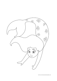 The little mermaid coloring book: Mermaid Coloring Pages Free Download