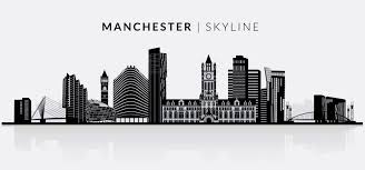 Black And White Skyline Canvas Pin On 06 Style