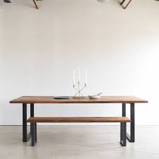 All metal legs for dining tables have universal fasteners that are suitable for all sizes of countertops. Industrial Modern Dining Table U Shaped Metal Legs What We Make
