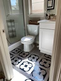 For ideas on how to use colourful vinyl flooring patterns to make the most of a small kitchen, bathroom or utility, scroll down for our 5 tips. Add Vinyl To Floor Tiles For A Cheap Upgrade 7 Tips Video Silhouette School