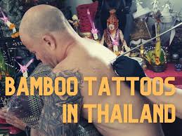 Traditional elephant bamboo tattoo done in thailand. Getting A Bamboo Tattoo In Thailand Why To Get One And Where To Get It