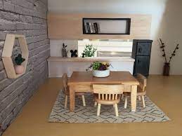 Modern Miniature Dollhouse Renovation More Photos Instagram Onebrownbear Tiny House Furniture Modern Dollhouse Furniture Diy Kitchen Renovation