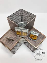 How to make a paper cube step 1. How To Make A Triple Pop Up Cube Card Frenchie Stamps