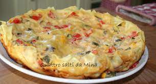 Delle lasagne vegetariane perfette in primavera e in estate. Lasagne Vegetariane In Padella