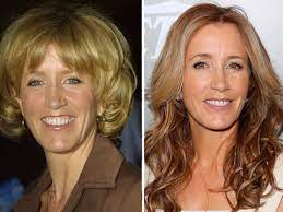 By starting rumors that you're dying of a terminal illness to saying that you've had plastic surgery to saying that you're old or you're ugly or you're untalented. Felicity Huffman S Makeover From Bland To Glam Newbeauty