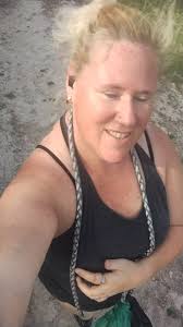 Morning run!! With Bear but he's all over the place enjoying his time  outdoors!!!