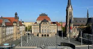 Chemnitztheaterplatz Jpg 514 326 Chemnitz Karl Marx Stadt Erzgebirge