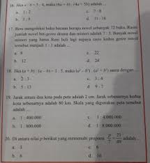 Pilihan ganda uji kompetensi 6. Uji Kompetensi 5 Nomer 16 Sampai 20 Tolong Dikerjain Pakai Diketahui Ditanya Dijawab Dan Brainly Co Id