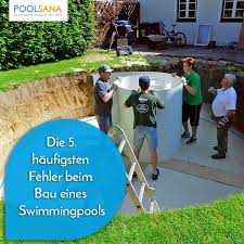 Die 5 Haufigsten Fehler Beim Bau Eines Swimmingpools Garten Pool Selber Bauen Swimmingpool Pool