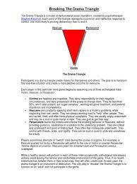 Drama triangle developed by karpman (1968) karpman, k (1968), fairy tales and script drama analysis , transactional analysis journal 7: Stephen Karpman Breaking The Drama Triangle Pdf Psychological Concepts Psychology