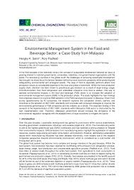 The food and beverage industry is present in every state and often provides a major contribution to the state's economy. Pdf Environmental Management System Implementation In The Food And Beverage Sector A Case Study From Malaysia