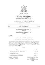 Di bawah perjanjian persekutuan tanah melayu 1948, mahkamah rendah telah ditubuhkan melalui akta mahkamah rendah 1948. Akta Mahkamah Rendah 1948 21 Oktober 2004 Pages 1 50 Flip Pdf Download Fliphtml5
