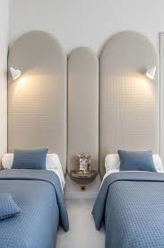 L Arrondi En Architecture D Interieur Mariekke Chambre Twin Maison D Hotes Interieurs D Hotel