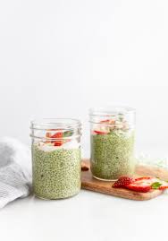 For a chocolate pudding, you'll need to take an extra step by heating the milk with cacao powder. Easy Matcha Chia Pudding Nutrition In The Kitch