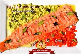Filet De Truite Marine Au Citron Vert Et Basilic Petits Plats Entre Amis Filet De Truite Citron Vert Plat