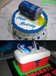 The size of your beer can cake is dependant on how many packs of beer or beer cans you have. 20 Super Ideas For Birthday Party For Men Beer Cake Ideas