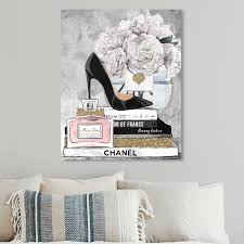 Kirkland's home decor and uniquely distinctive gifts. Oliver Gal Fashion And Glam Wall Art Canvas Prints Blooming Books From Paris Books Black White Overstock 30765216