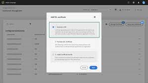Ssl steht für secure sockets layer und verschlüsselt die übertragenen daten, sodass diese nicht von dritten mitgelesen werden ssl zertifikate von verisign, geotrust, rapidssl günstig kaufen Verlangern Des Ssl Zertifikats Einer Subdomain Adobe Experience Cloud