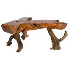 Each creation is a unique marriage of function and form. Driftwood Coffee Table For Sale At 1stdibs