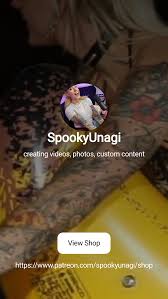 SpookyUnagi | creating videos, photos, custom content | Patreon