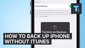 Backup iphone without wifi using dearmob iphone manager. How To Back Up Iphone Without Itunes Youtube